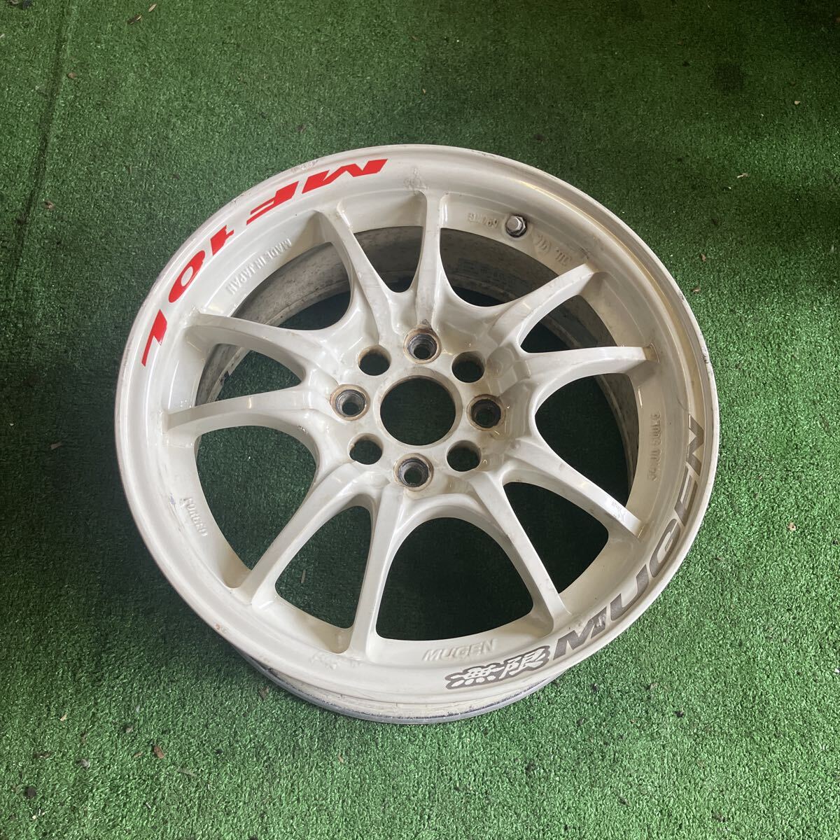 絶版 超希少！ 無限 M7 15インチ PCD100 4穴 ホイール シビック USDM