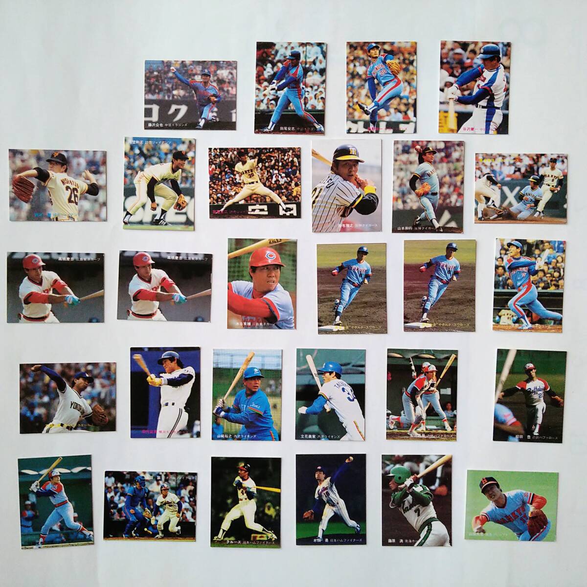 大洋ホエールズ[竹内広明]カラーポジ/検)プロ野球チップス(カルビー