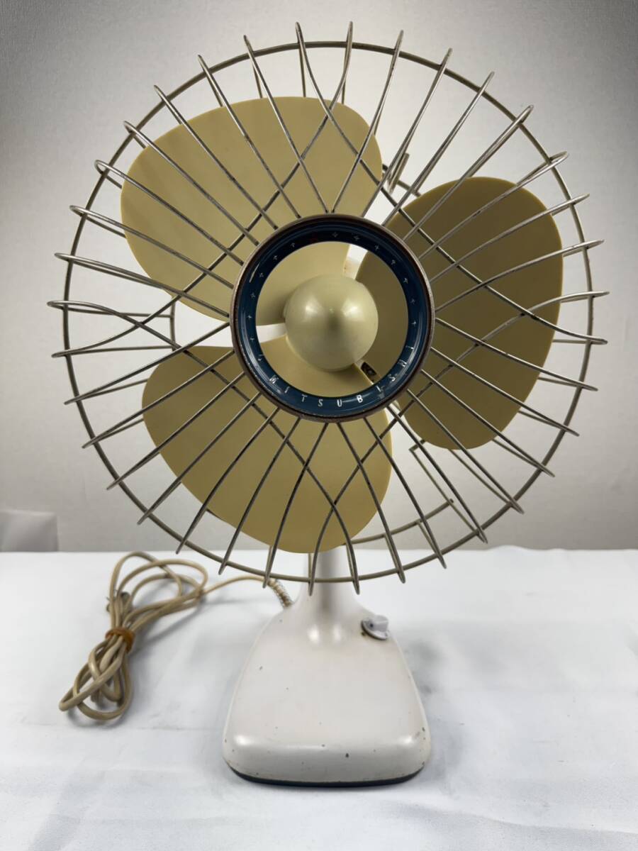 ☆MITSUBISHI ・元箱付き！ 三菱 扇風機 R30－SF 昭和レトロ