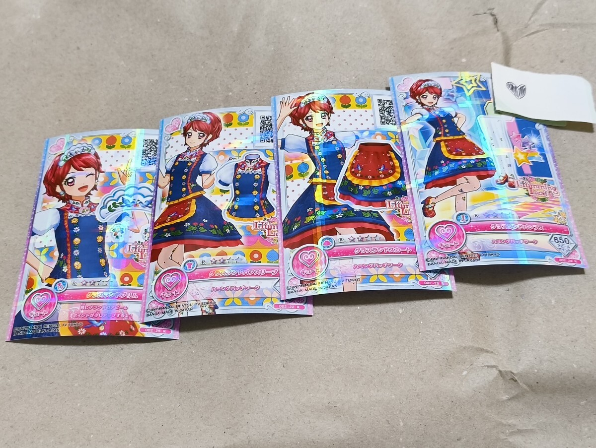 アイカツ！ 筐体 パネル 11枚セット 神崎美月 有栖川おとめ 藤堂ユリカ