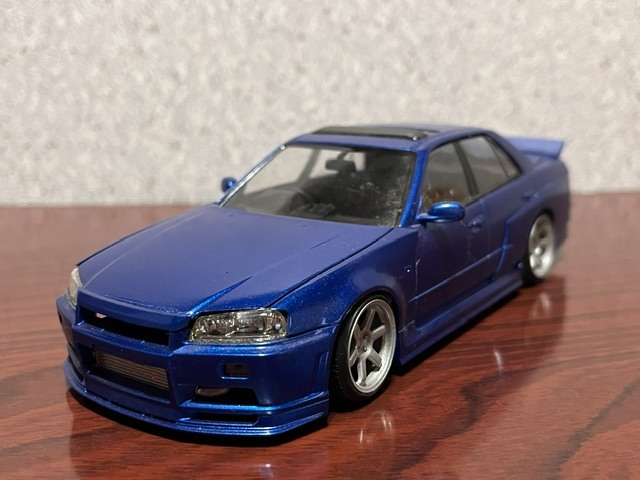 未使用に近い （詳細）】オートアート 1/18 湾岸ミッドナイト 日産