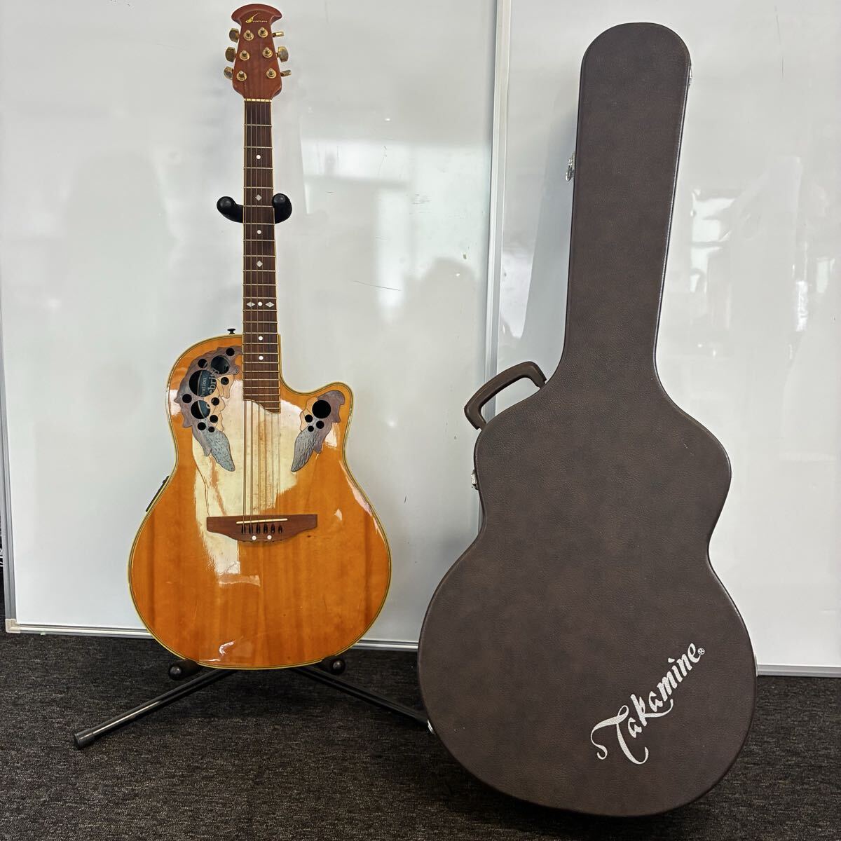 即決 TAKAMINE Cooder 美色エレアコギター タカミネ製エレクトリック