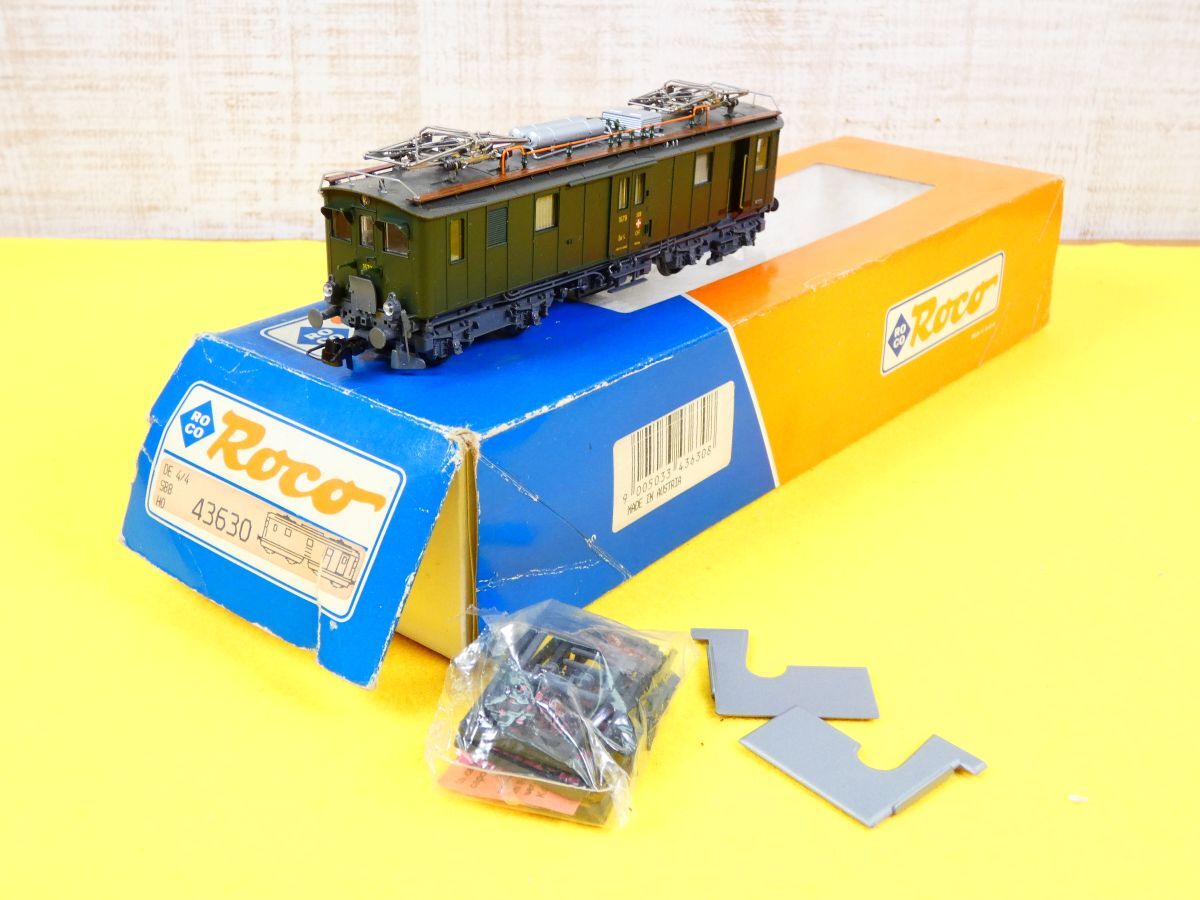 目立った傷や汚れなし】【HO】Roco 43838 DB103型 ドイツ電気機関車 DB