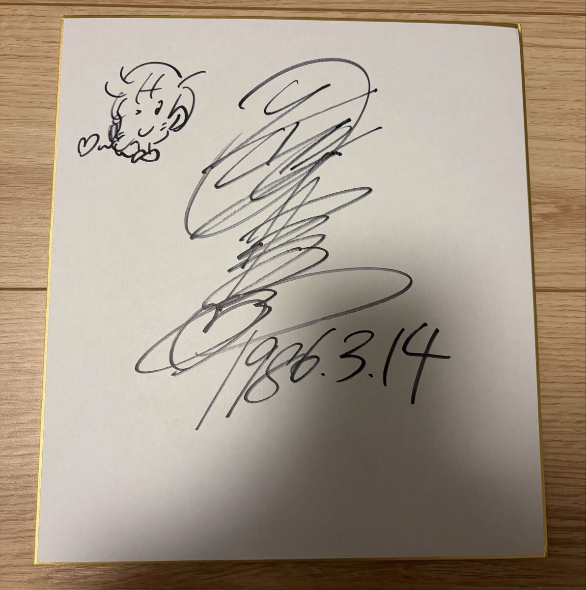 岡田有希子サイン色紙貴重品りの 岡田有希子サイン色紙貴重品りの Yahoo!オークション - 岡田有希子さん
