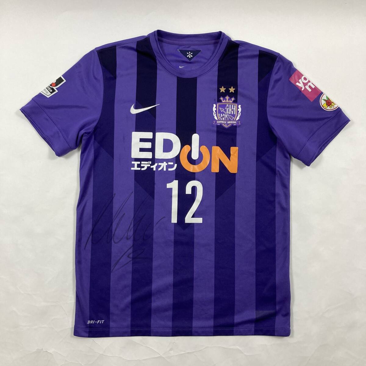 美品】96年 No.225 柳本 サンフレッチェ広島 黒版 Jリーグ カルビー