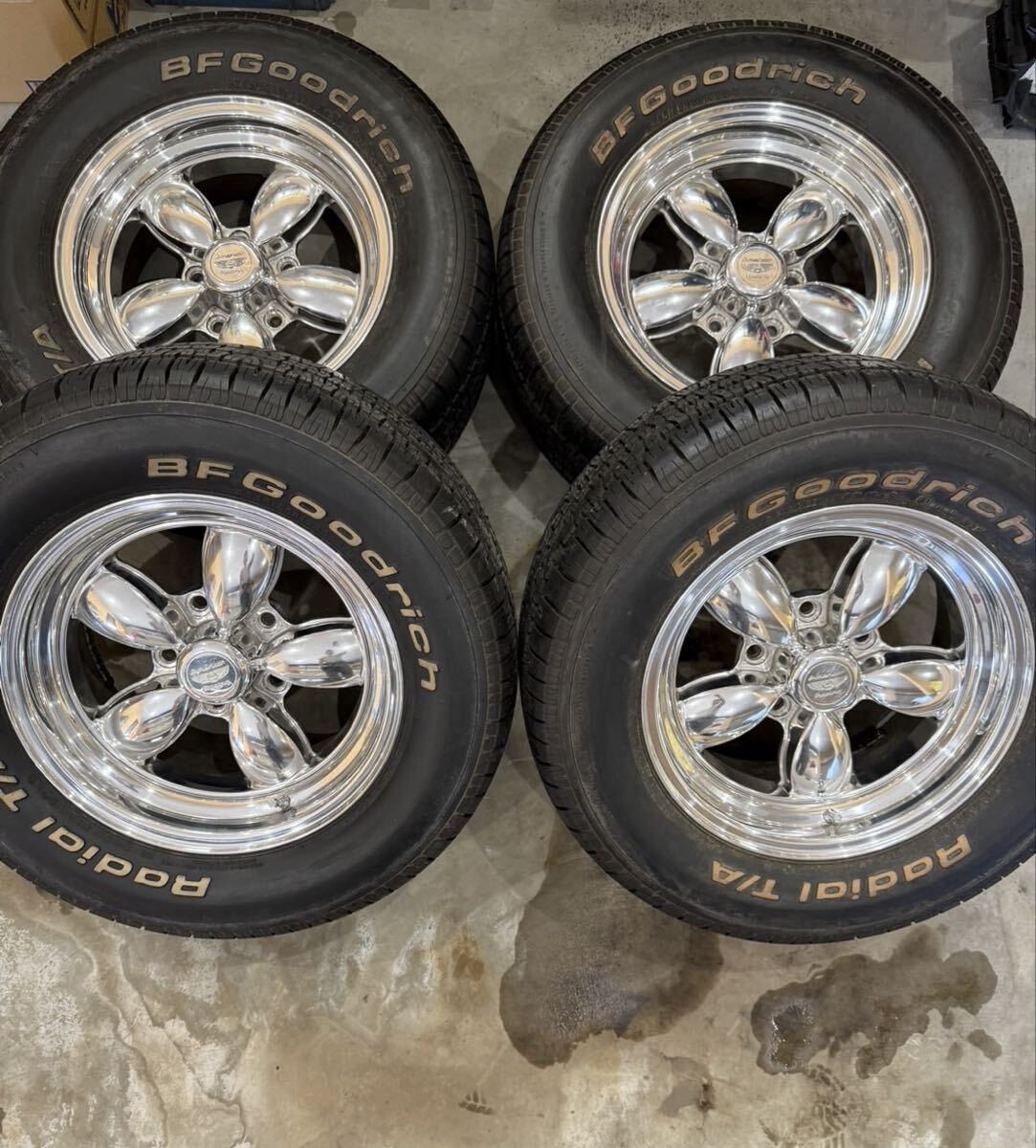 パジェロミニ リフトアップ 195/80R15 メッキホイール セット15インチ
