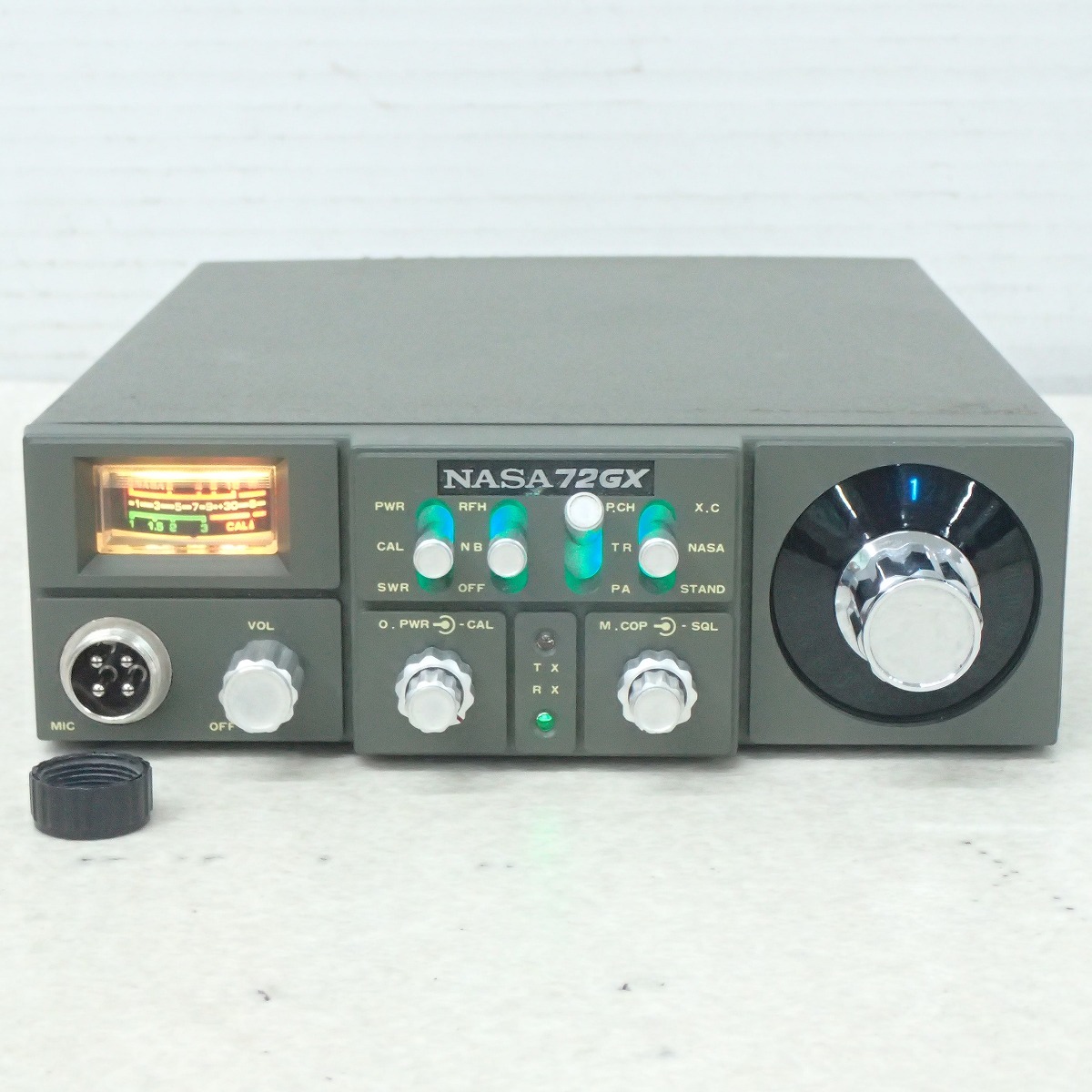 中古】CB無線機27MHz NASA72GX ハリケーン NASA ☆ NASA・Q装着☆ 完動