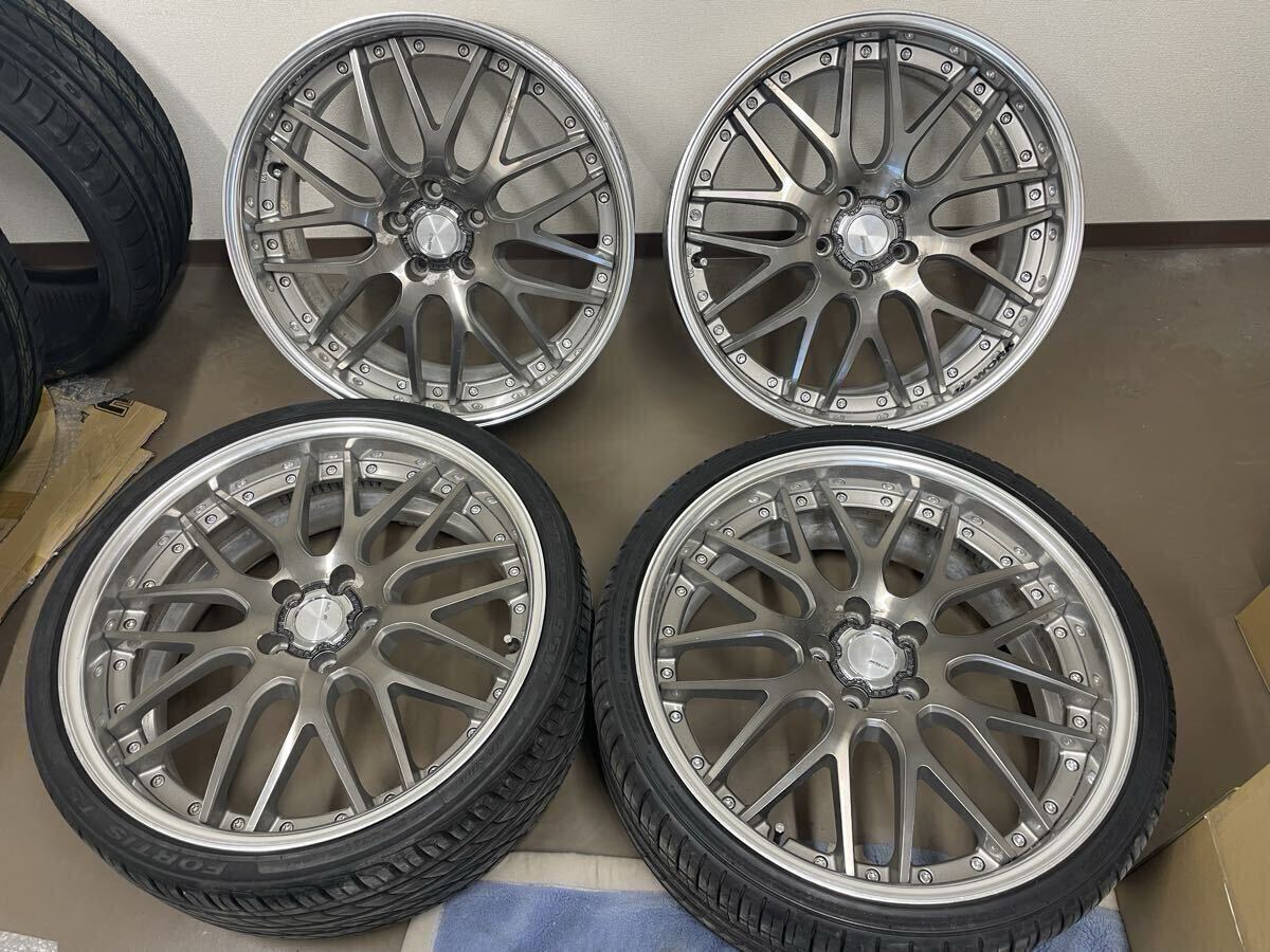 WORK ランベック LM1 20インチ×10.5J Sリム ワーク ホイール LANVEC