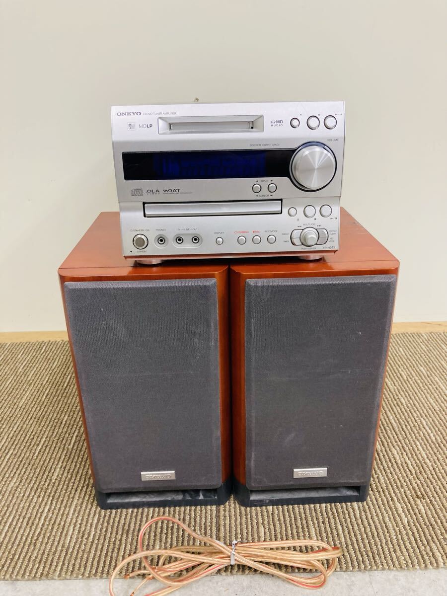 AIWA アイワ システムコンポ XR-MD500 MD/CDステレオシステム
