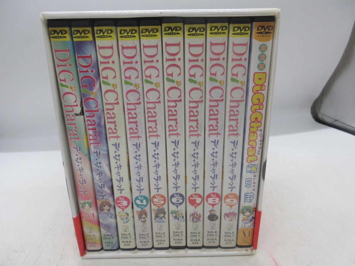中古】【VHS】Di Gi Charat デ・ジ・キャラット 1～9＋劇場版 全10巻組