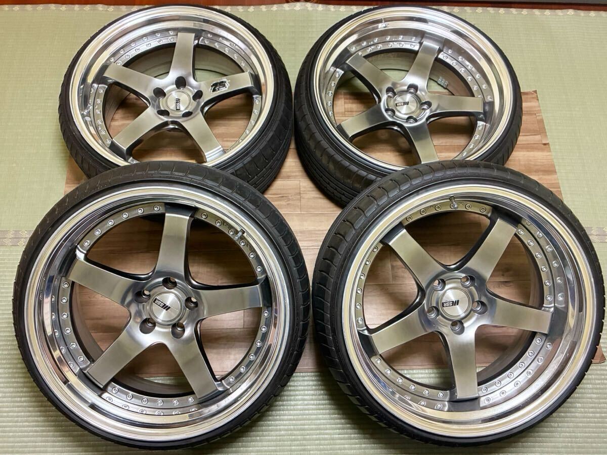 SSR SP3 プロフェッサー 20インチ チタンシルバー 4本 9J/10J 114.3 5H