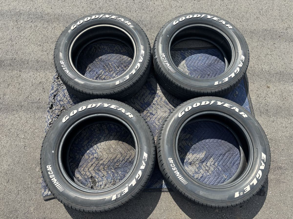 グッドイヤー ナスカー ホワイトレター 225/60/R16の落札情報詳細