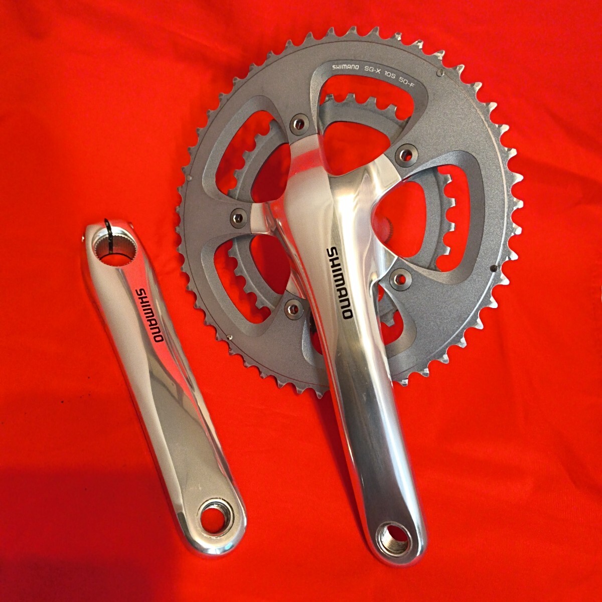 shimano deore LX FC-M550 46x36x24T 170mm pcd110 74 bb-un50付 検