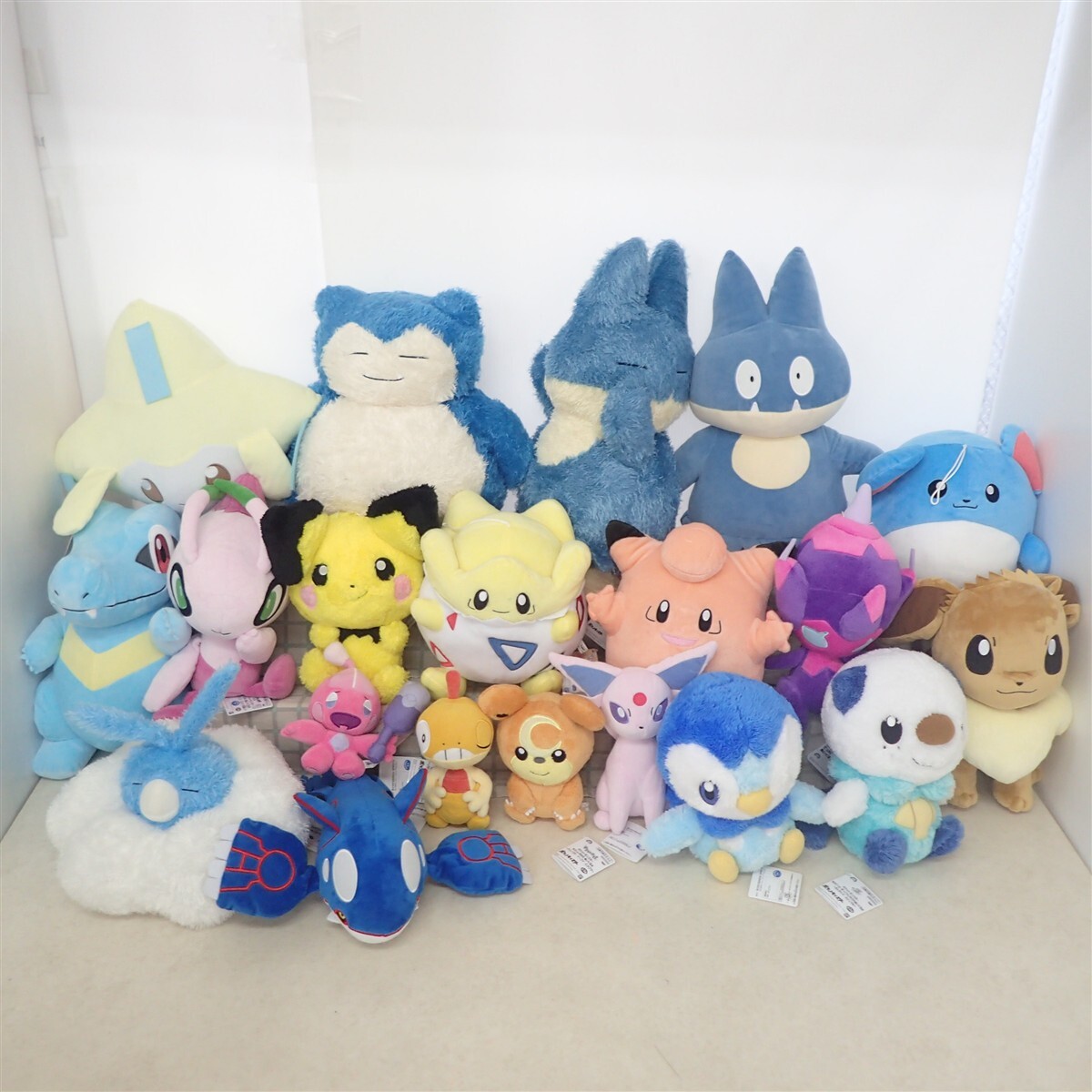◇ポケモン◇ グラードン カイオーガ TOMY レトロ ぬいぐるみ 2個