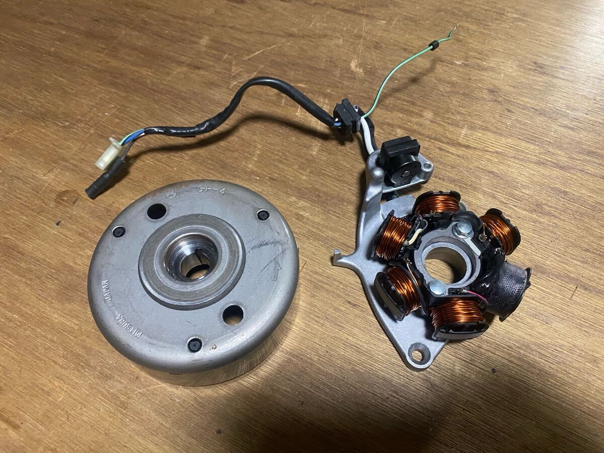 中古品　エイプ100 キャブ車　ジェネレーターセット 品 エイプ100 キャブ車 ジェネレーターセット 中古品 エイプ100 キャブ