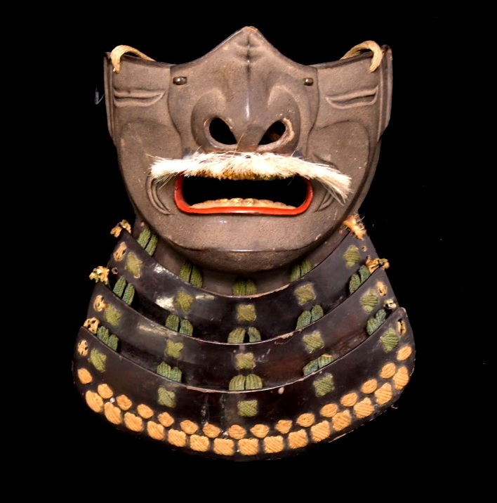 FRP製】鳥面頬 ー 等身大甲冑 具足 侍 戦国 武将 大名 鎧兜 面頬