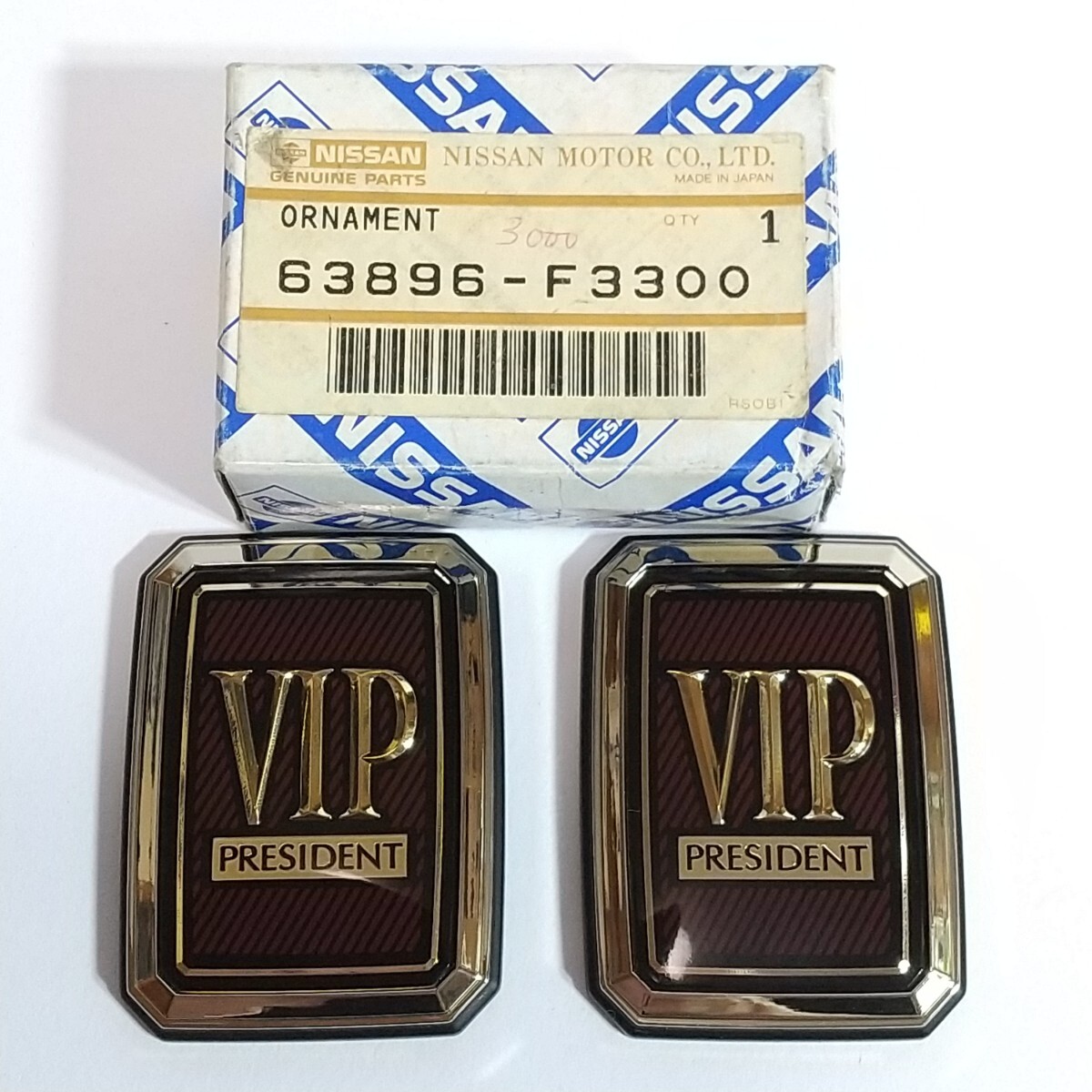 中古】f50 プレジデント ボンマス ボンネットマスコット ゴールド 金
