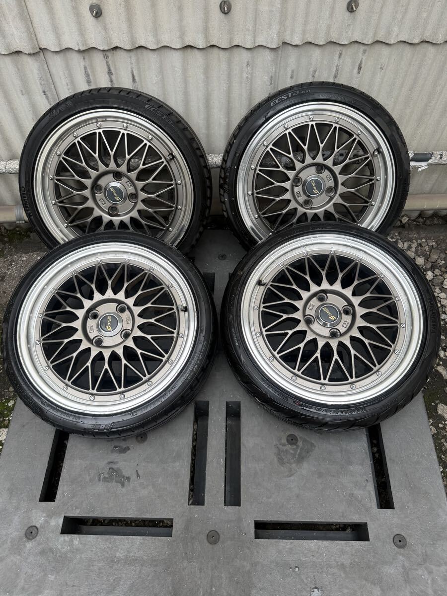 ステルスレーシング 6j 6.5j 16インチ 4H PCD100の落札情報詳細