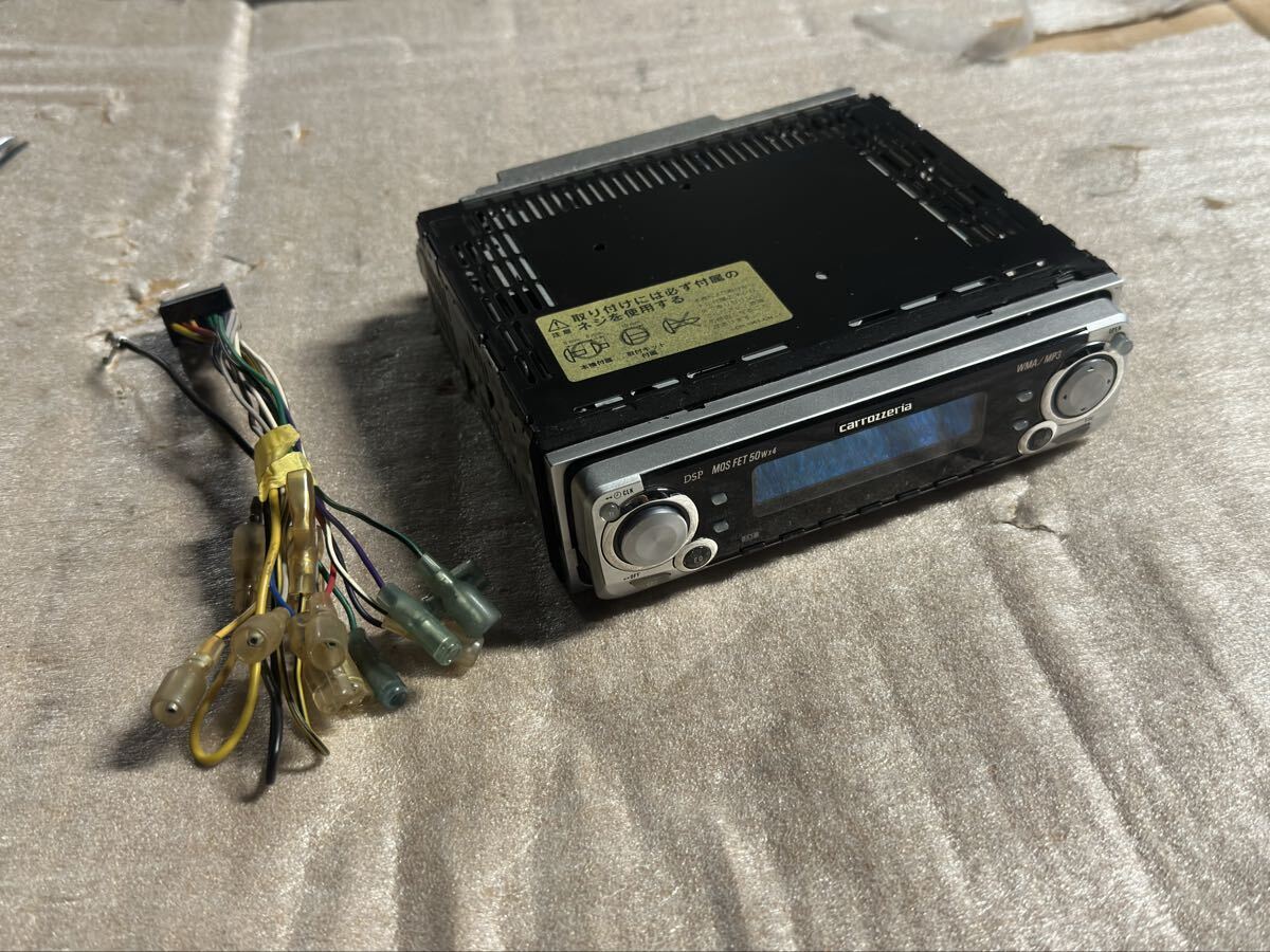 ジャンク 当時物 カロッツェリア DEH-P 9900 MDS-P 7000 リモコン 動作