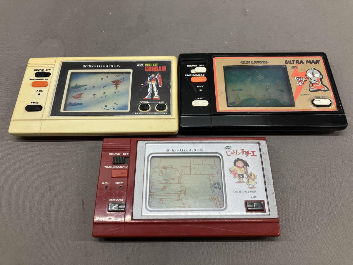 中古】昭和レトロ LCD ウルトラマン 倶楽部 決闘 極悪星人 ジャンク
