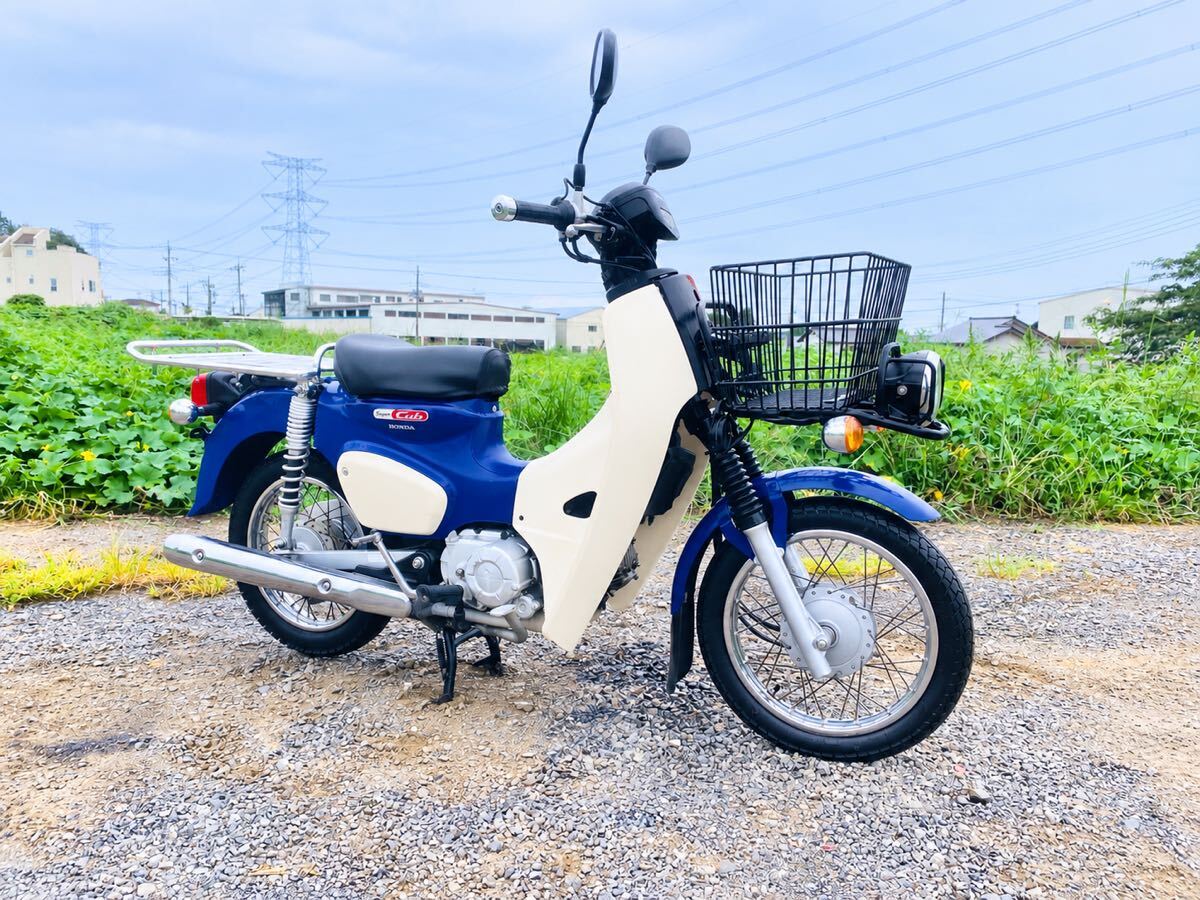 丸目 スーパーカブ 新聞配達仕様 リアキャリア プレスカブの落札情報