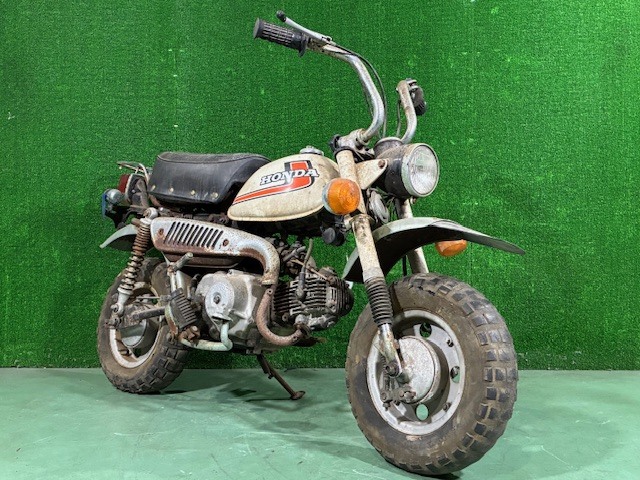 ♪超初期型 ホンダモンキー Honda Monkey CZ100 ホワイトタンク