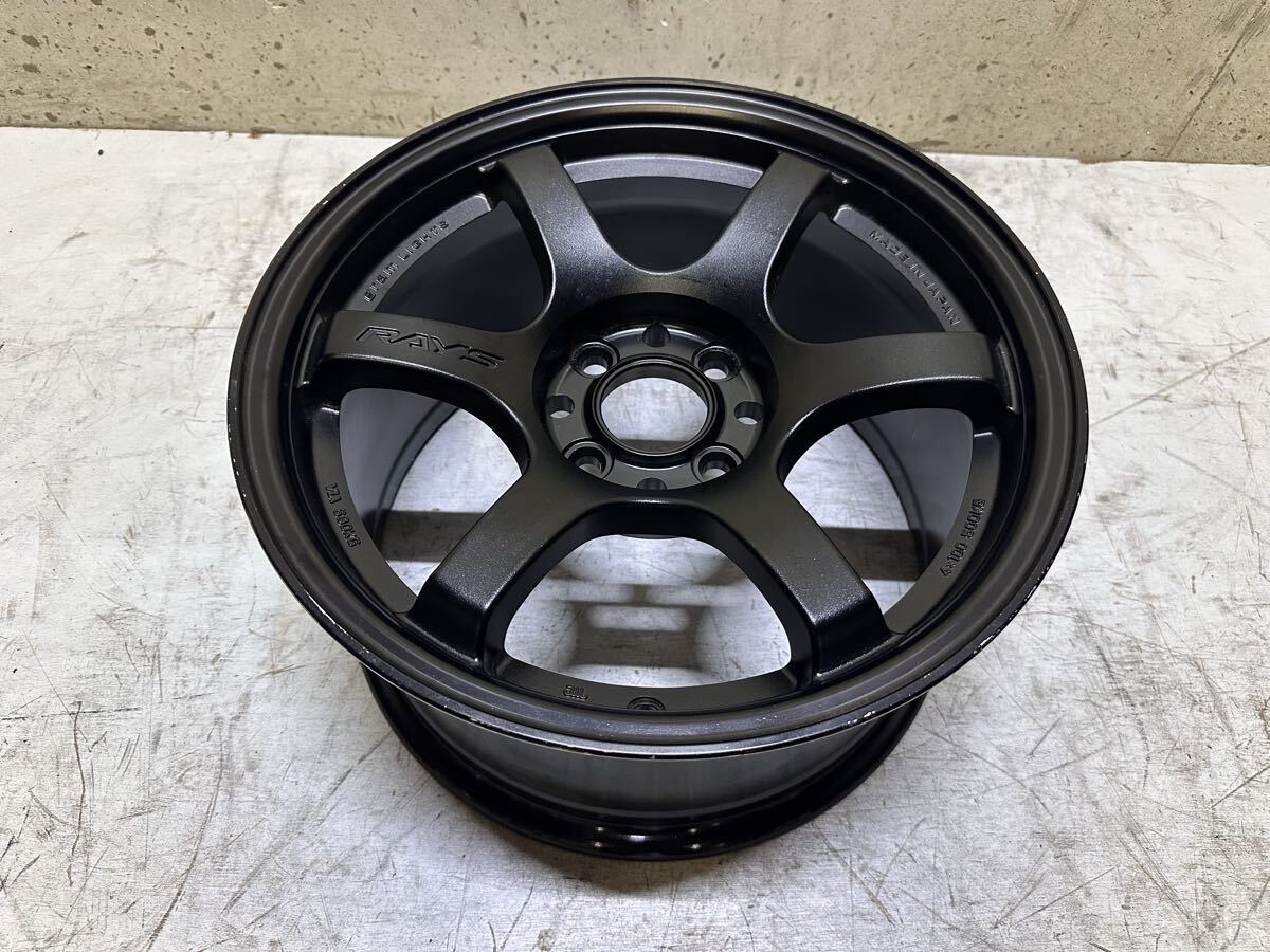 15インチ RAYS gram lights 57DR PCD100 4H 8J +35 グラムライツ 8.0J
