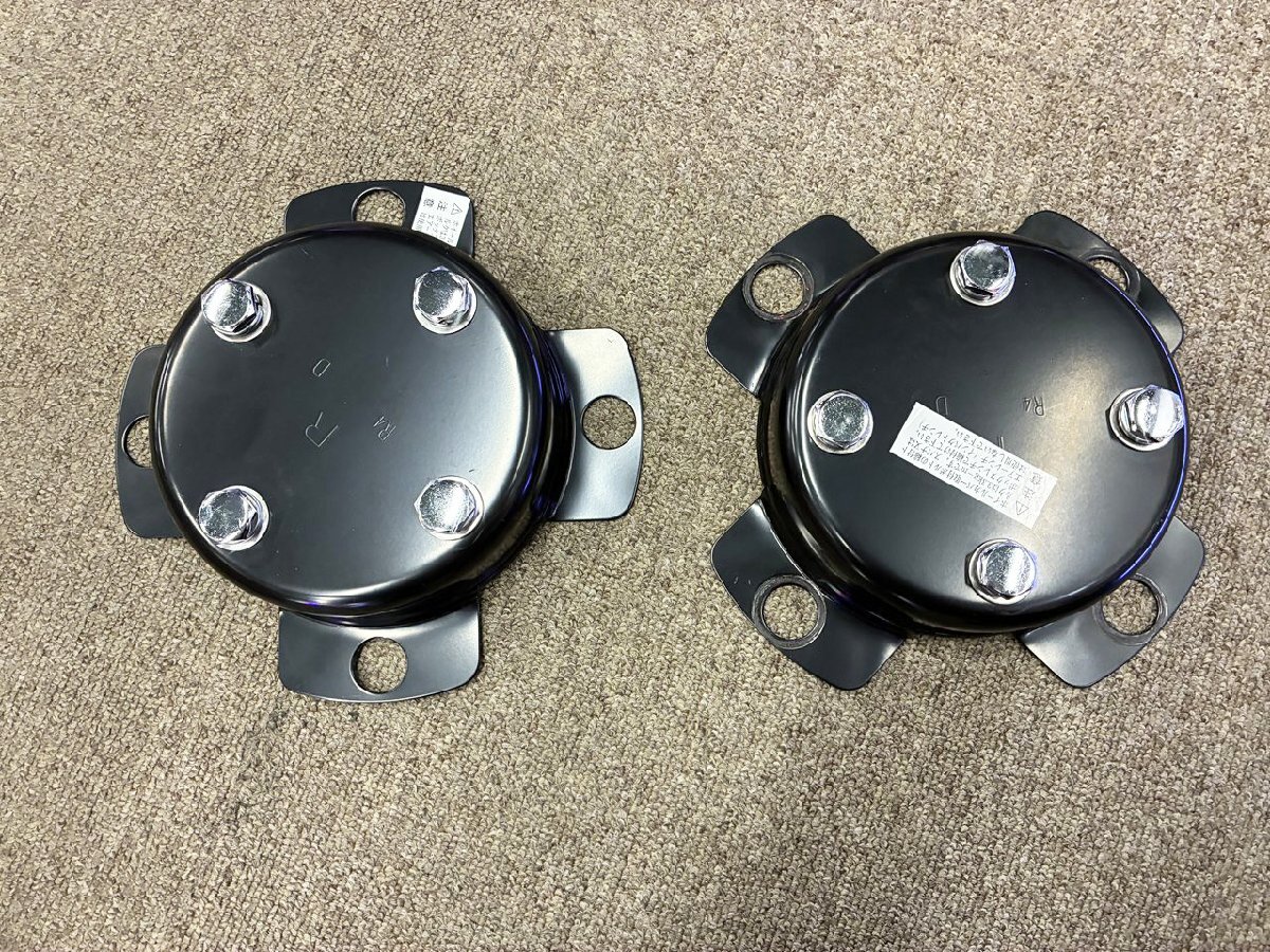 トラック22.5スピンナーブラケットL-103R 2個セット スピンナー 22.5 ブラケット付き レトロ デコトラ ホイールカバー