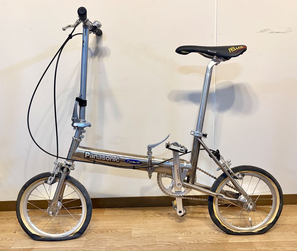 Panasonic Traincle 6500 B-PEHT233S チタン製 折り畳み自転車