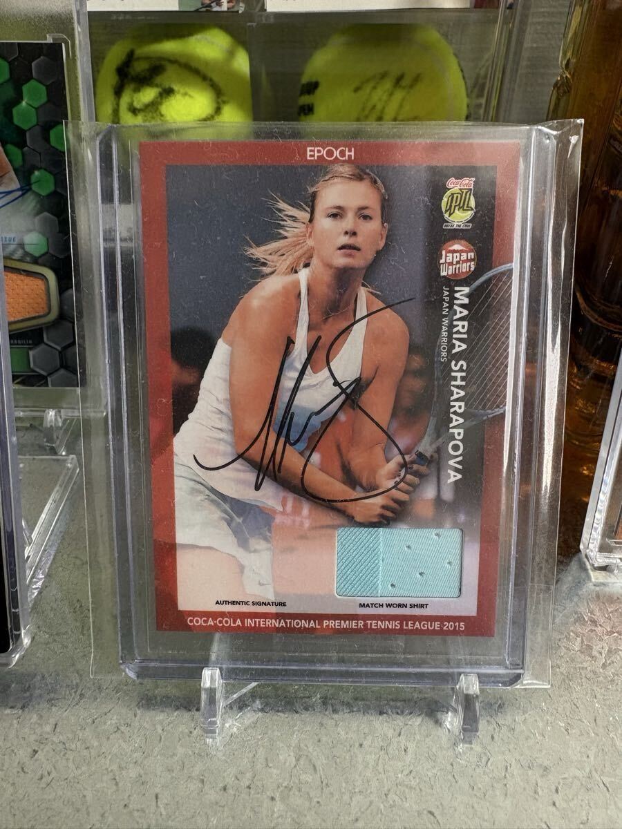 マリア・シャラポワ Maria Sharapova 直筆サイン入り写真 証明書付き