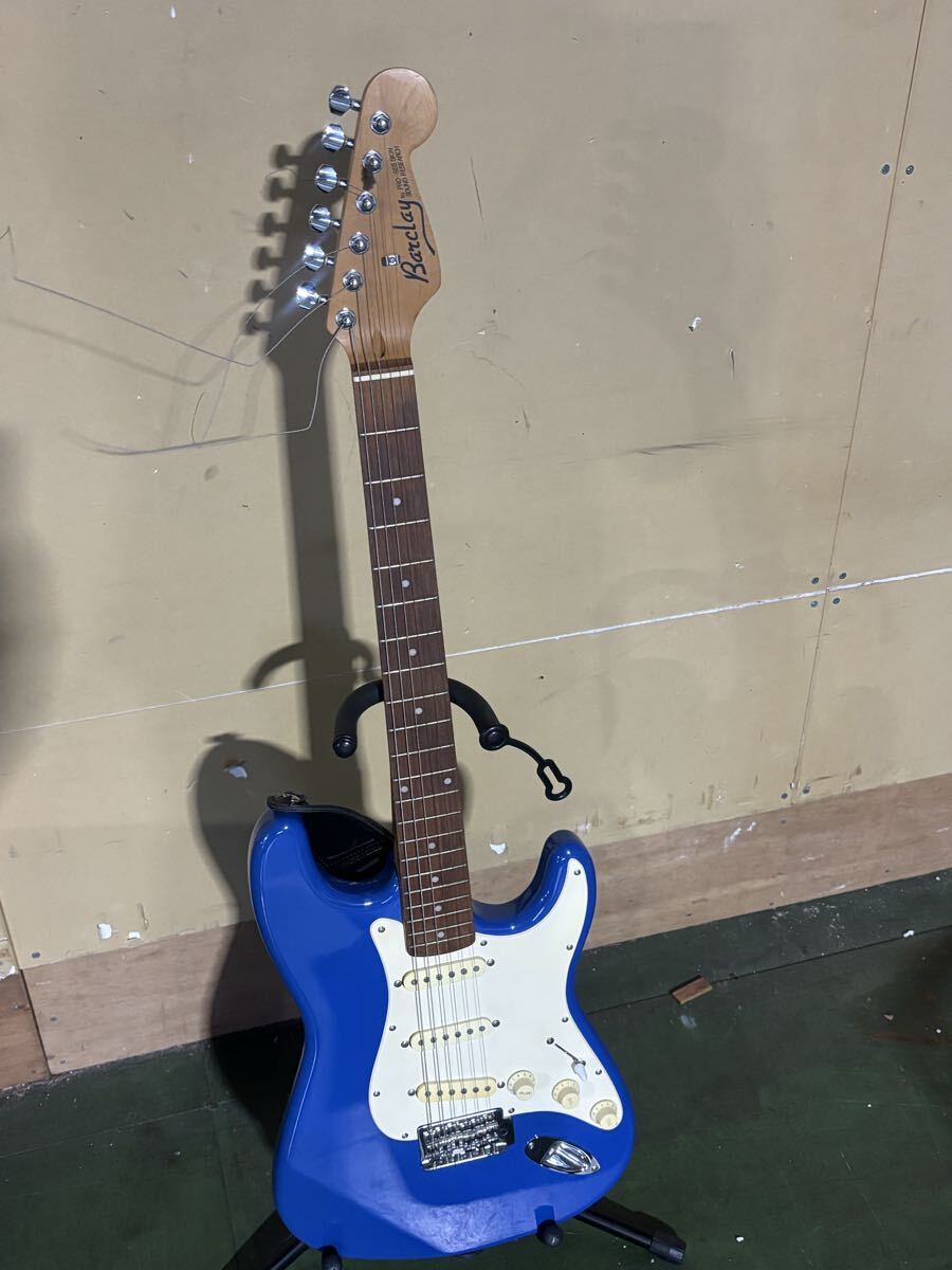 中古】Barclay バークレー ストラトキャスタータイプ アクリルギター