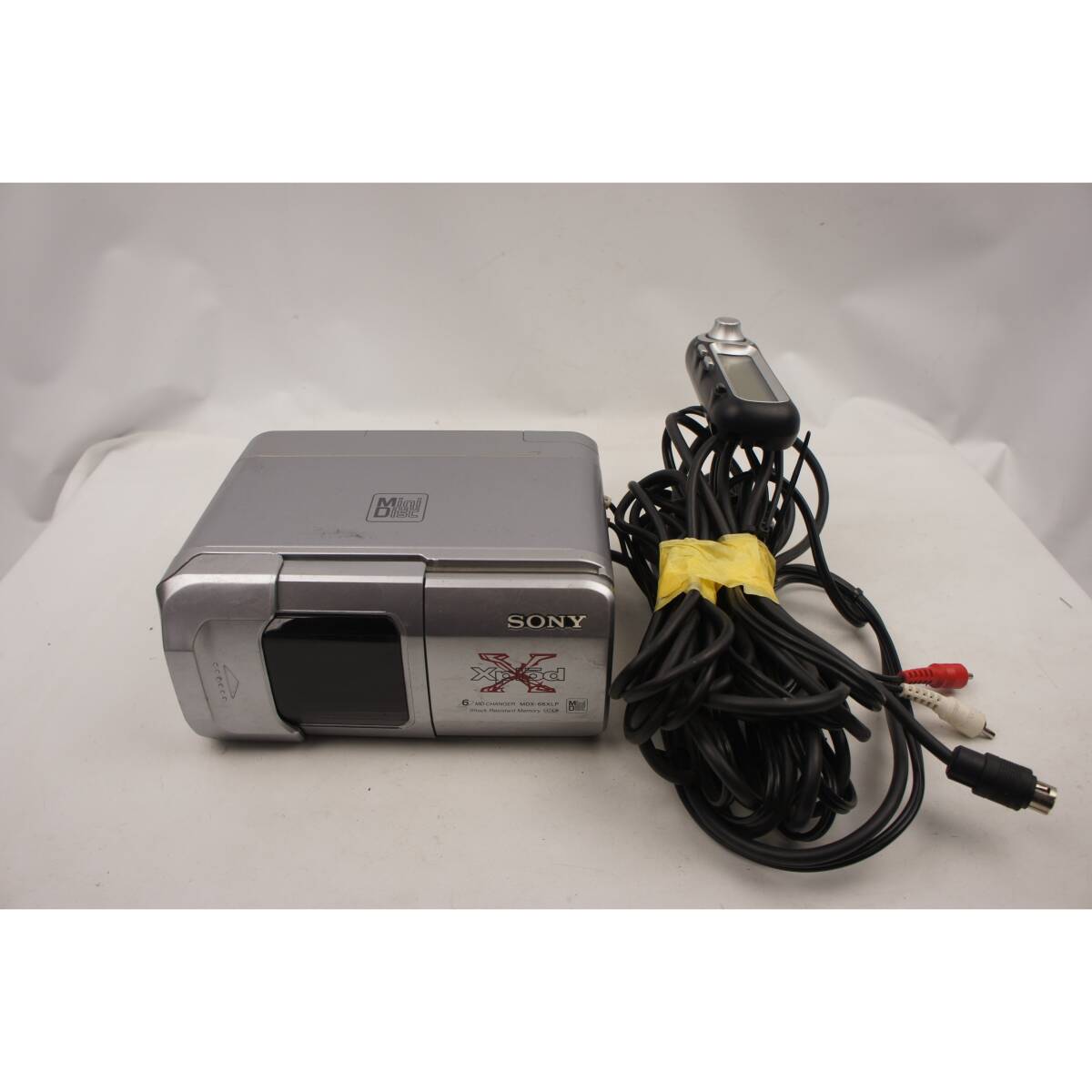 SONY MDX-66XLPRF MDLP対応 FM飛ばし6連奏MDチェンジャー 中古の落札