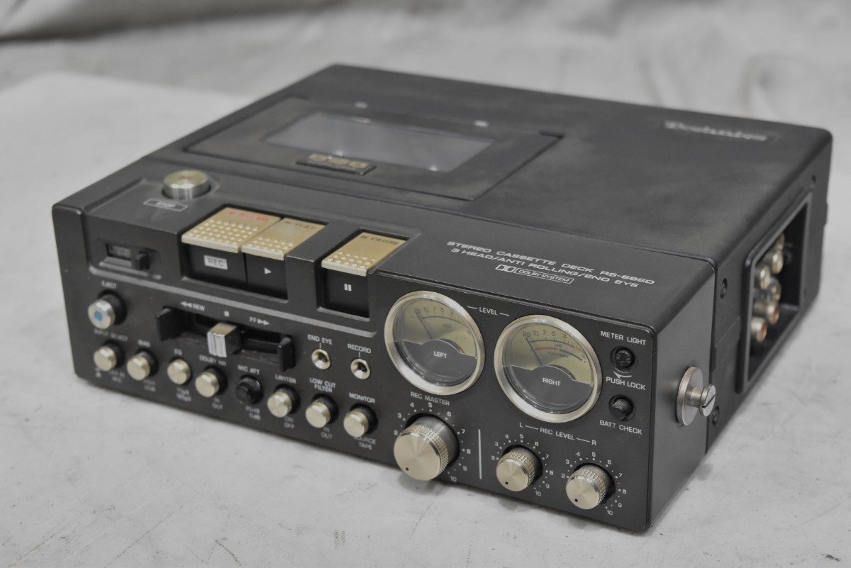 やや傷や汚れあり】Technics テクニクス RS-268U カセットデッキの落札