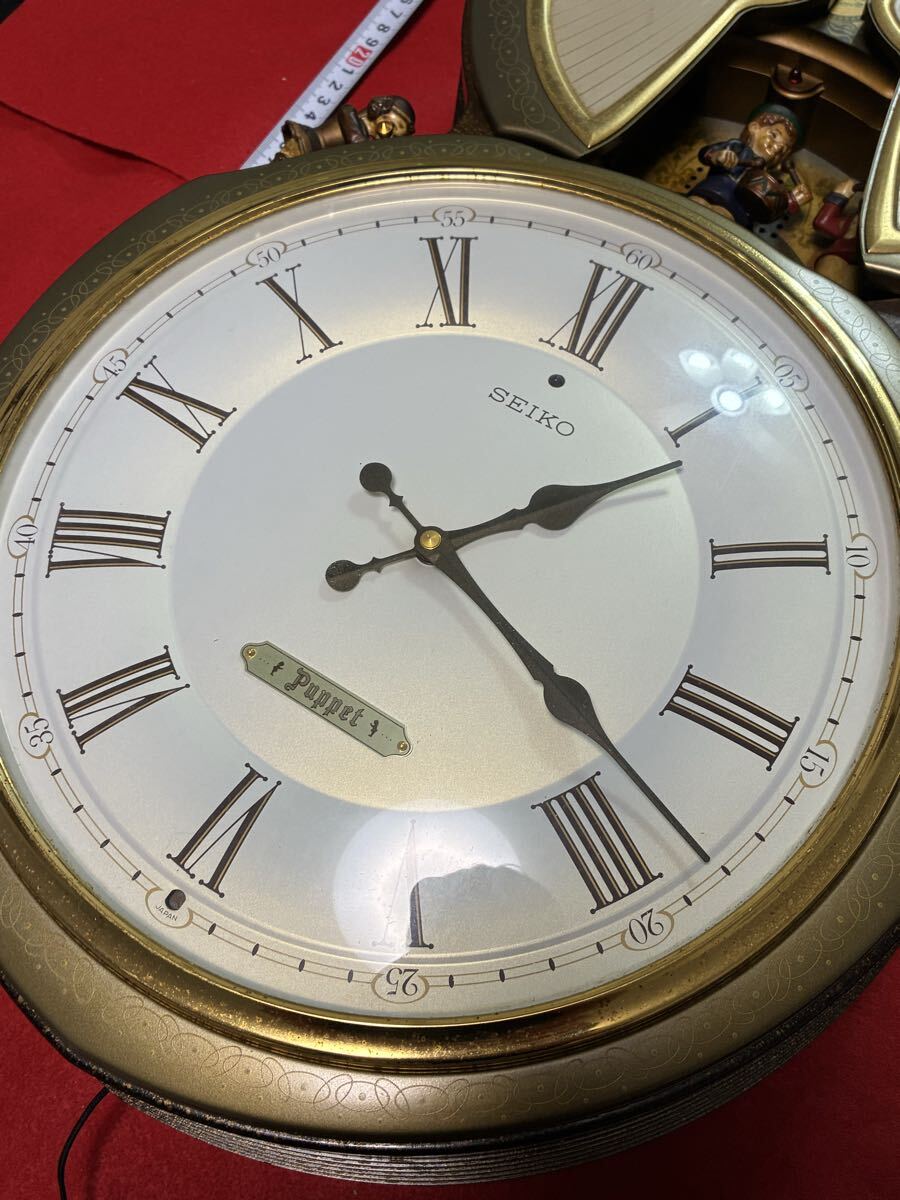 ○ SEIKO セイコー Puppet パペット からくり時計 RE541Nの落札情報