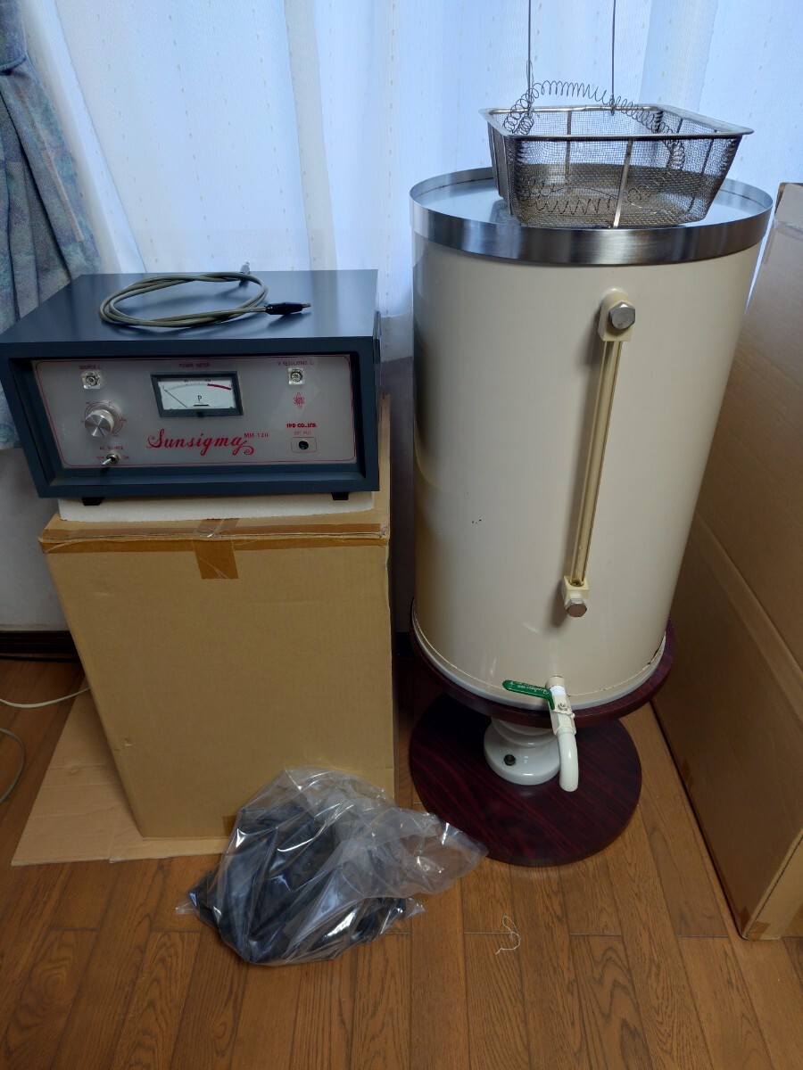 ELECTRON CHARGER HUX-100-B 電気水生成機 中古】☆エレクトロンチャージャー TU-100-B(特大型) 電子水生成器☆の