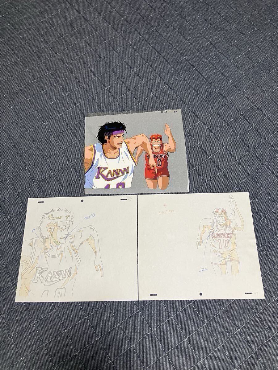 中古】スラムダンク 三井寿 セル画 動画貼り付きなし 背景貼り付きなし