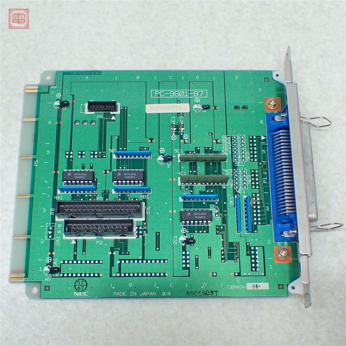 中古】中古品 NEC PC-9801-27 SASIインターフェースボード 現状品④の