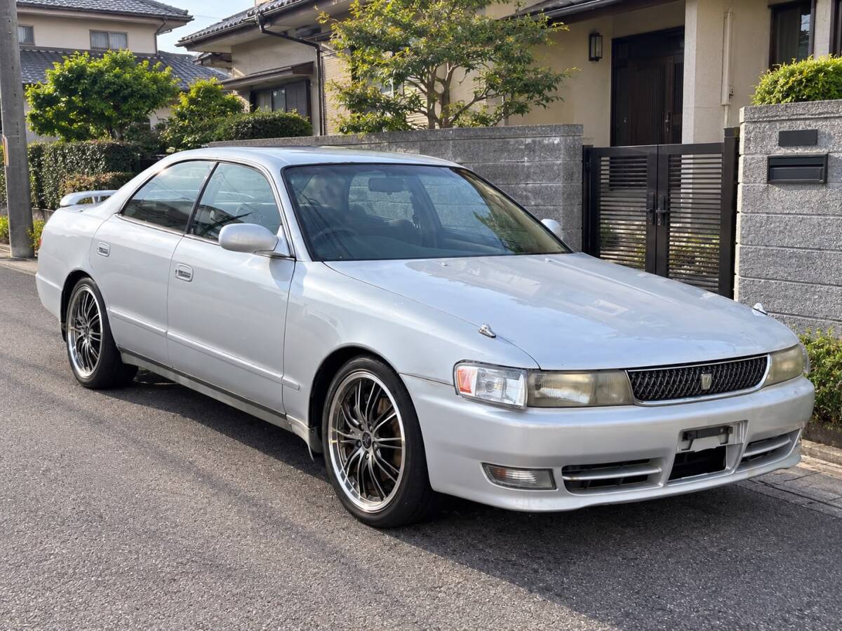 ヨコモ クニーズ チェイサー 高橋邦明 ウイングあり 最終値9月1日まで出品 新品】ヨコモ JZX100 チェイサー 1JZ ドリフト JDM 未走行 D1GP