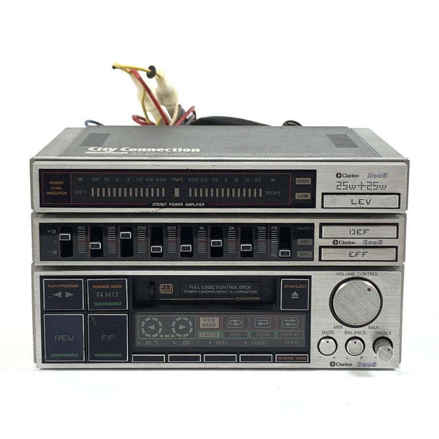 良品】Clarion クラリオン AA-9000A AM/FMチューナー付 バスアンプ