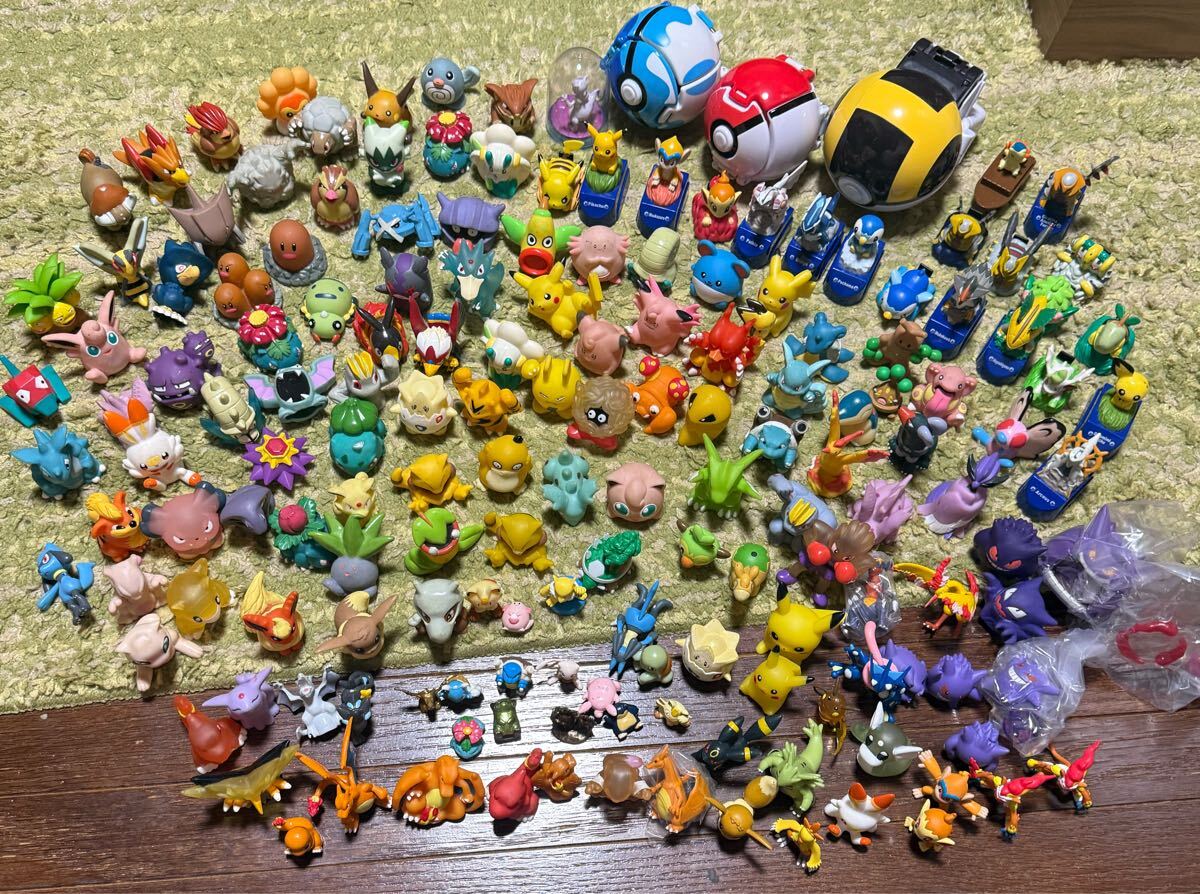 ポケモンフィギュア プラコロ ミュウ ミュウツー クリア 計2点の落札