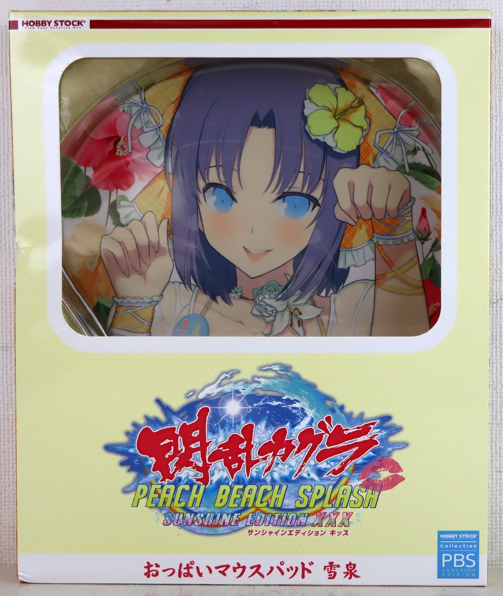 新品】いまじん 限定特典 大型 布ポスター 雪泉 詠 閃乱カグラ PEACH