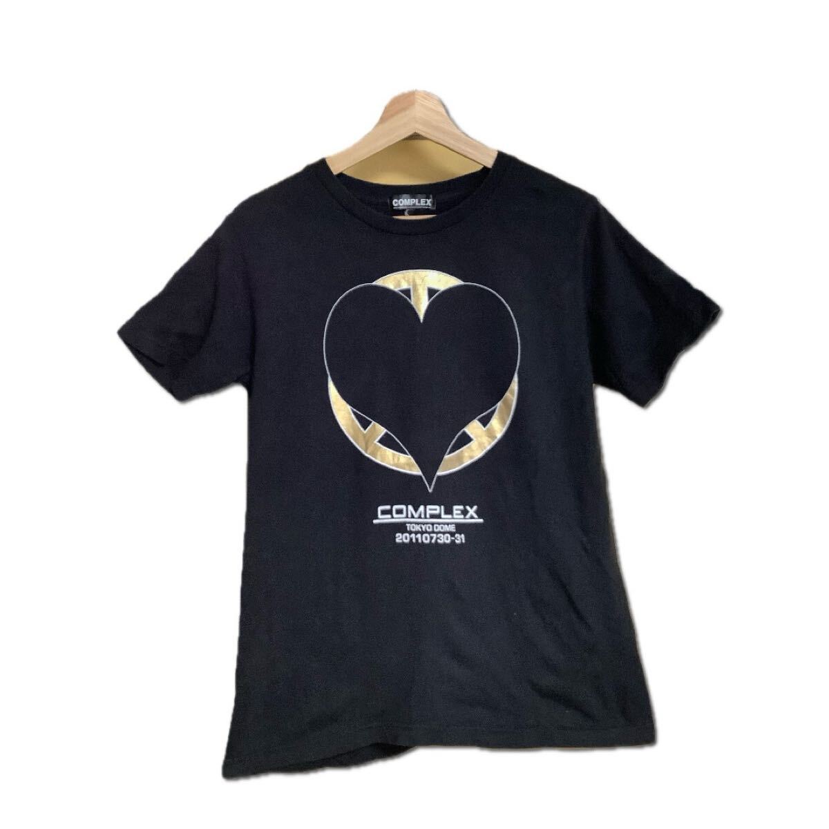 COMPLEX コンプレックス 布袋寅泰 吉川晃司 ライブ Tシャツ ロゴ