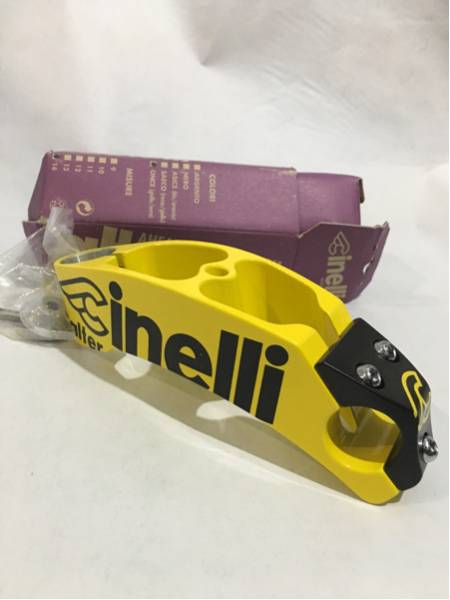 新品】cinelli alter チネリ アルター ステム イエロー ピスト 新品の
