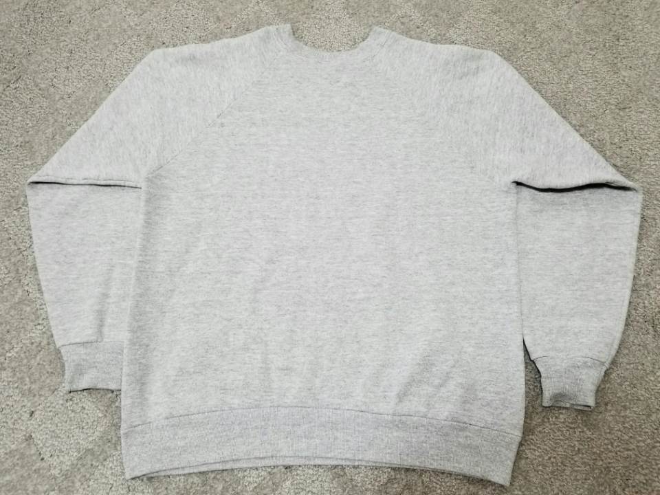 90s USA製 ポパイ オリーブ ラグラン スウェット トレーナー 即決で