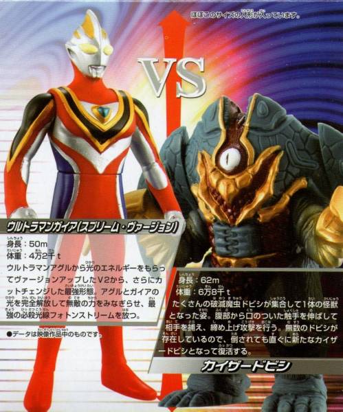 バンダイ ウルトラ怪獣シリーズ ウルトラマンガイア カイザード