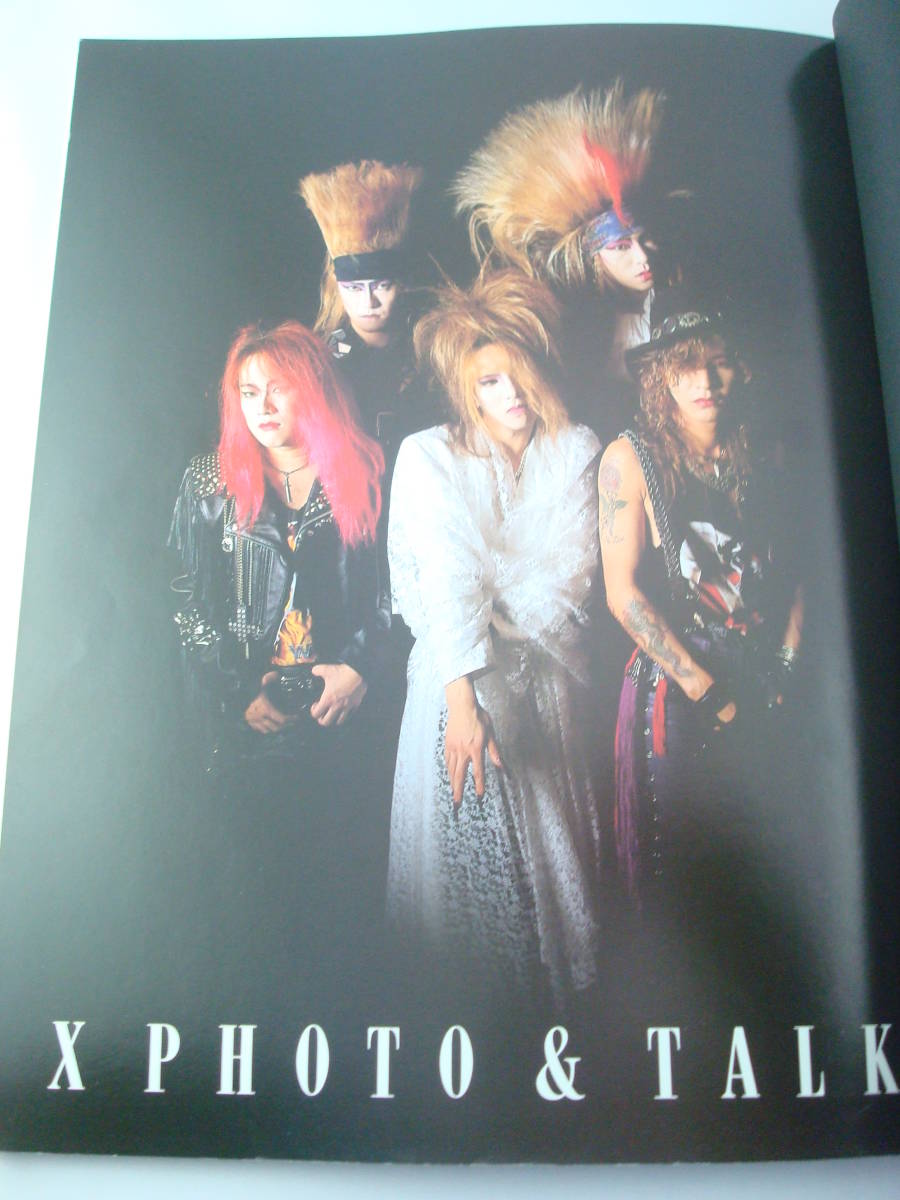 X エックス PHOTO＆TALK YOSHIKI TOSHI HIDE PATA TAIJI インタビュー