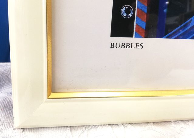 ゆ369】ヒロヤマガタ ポスター BUBBLES バブル YAMAGATA1993 虹