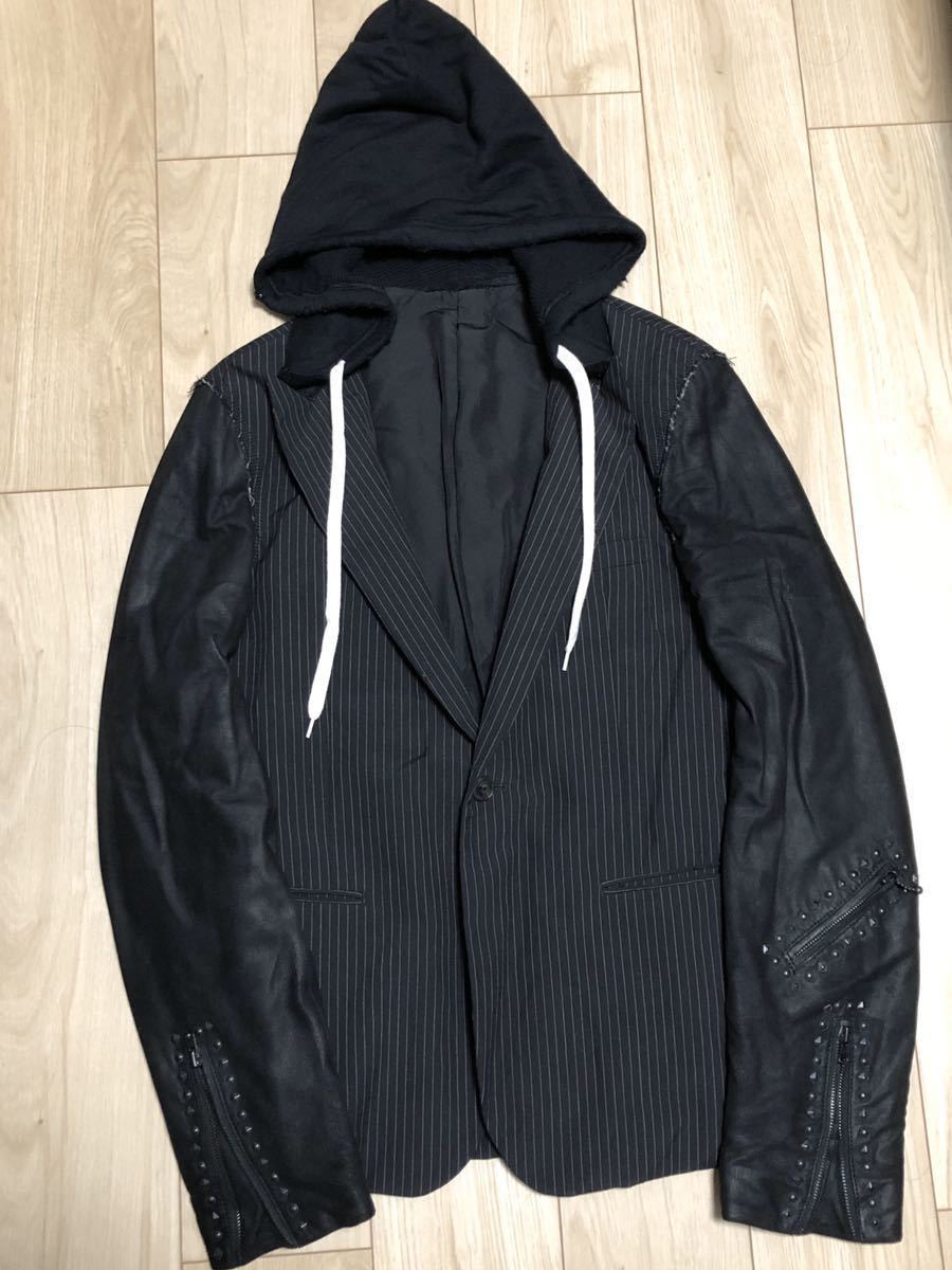 スペシャル レア 05a/w 名作 NUMBER (N)INE ドッキング ジャケット