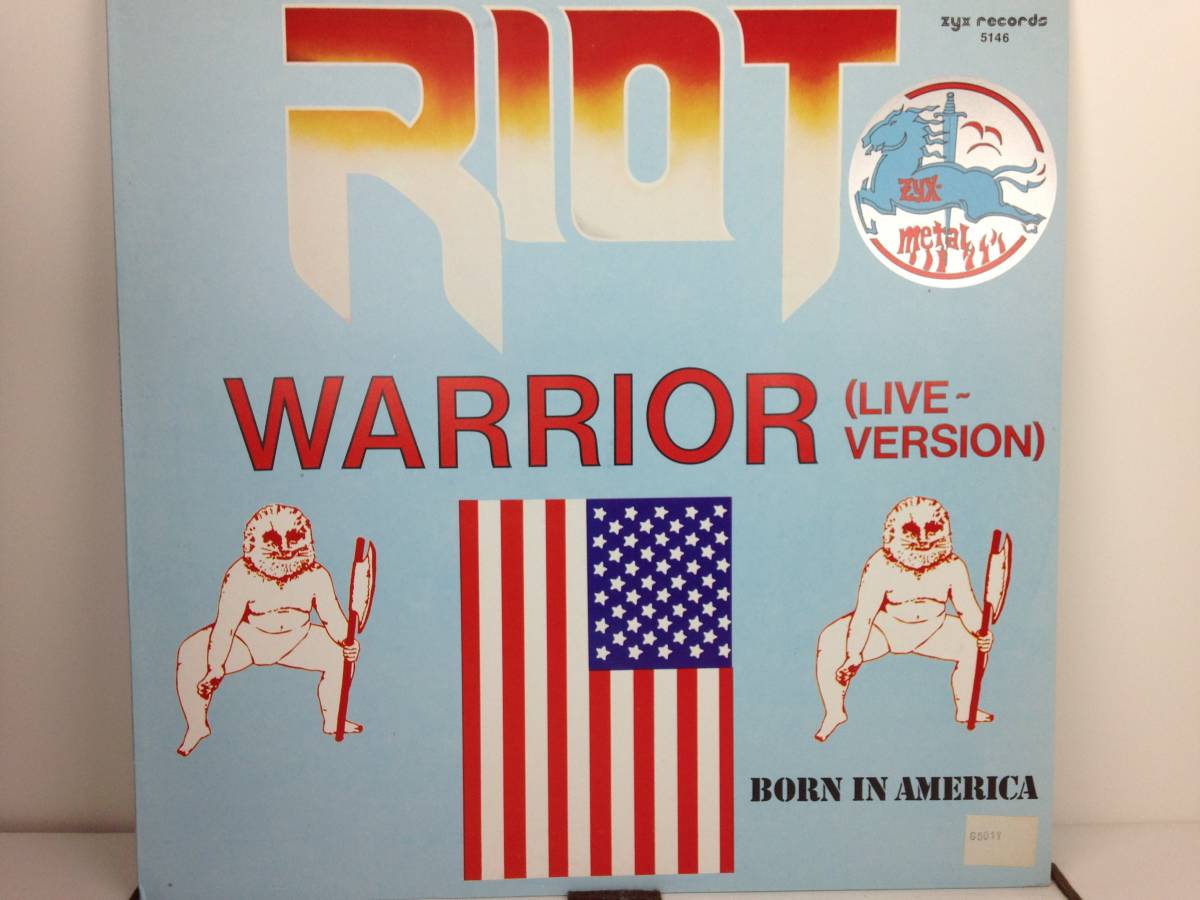 貴重盤　RIOT / WARRIOR (LIVE-VERSION) レコード　4 貴重盤 RIOT / WARRIOR (LIVE-VERSION) レコード 4 貴重盤 RIOT
