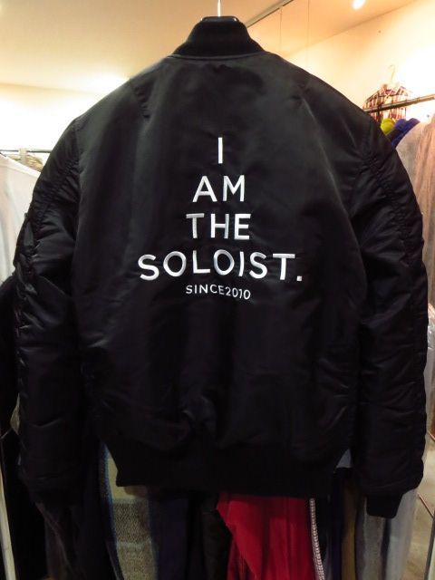The SoloIst ソロイスト × ALPHA アルファ 19AW (saj.0001) MA-1 刺繍
